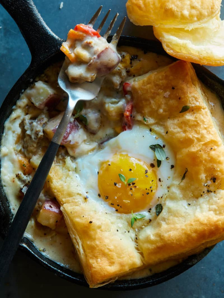 Breakfast Pot Pies