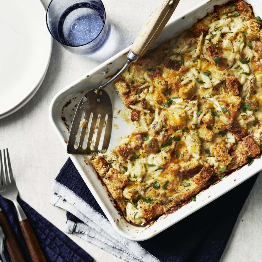 Crab Brunch Casserole