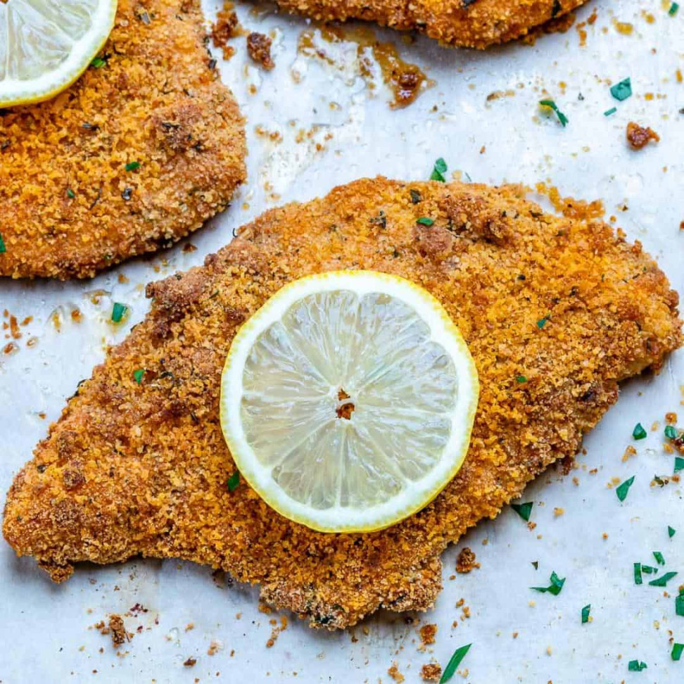 Crispy Baked Chicken Cutlets