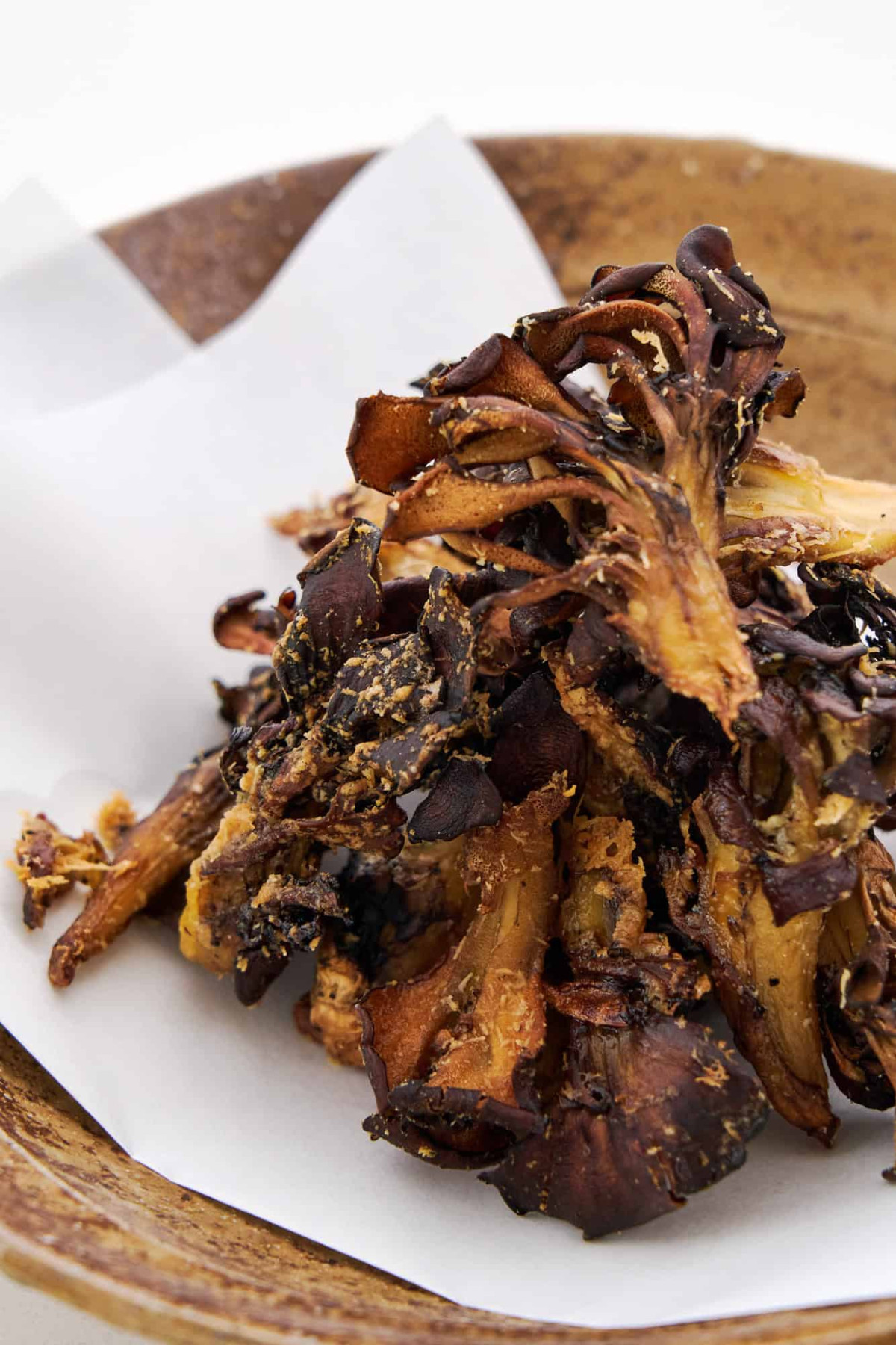 Crispy Roasted Maitake Mushrooms