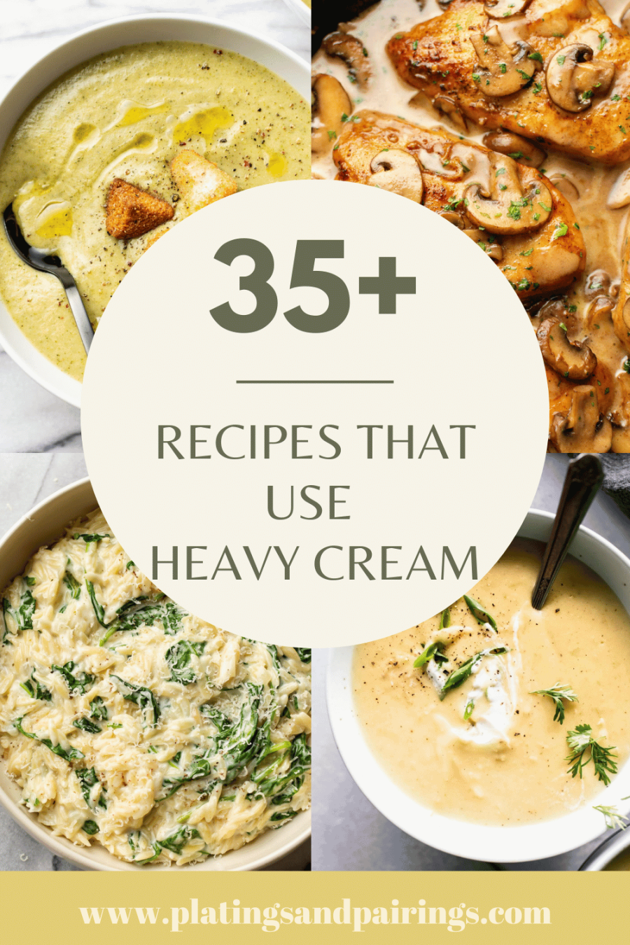 + Dinner Recipes with Heavy Cream