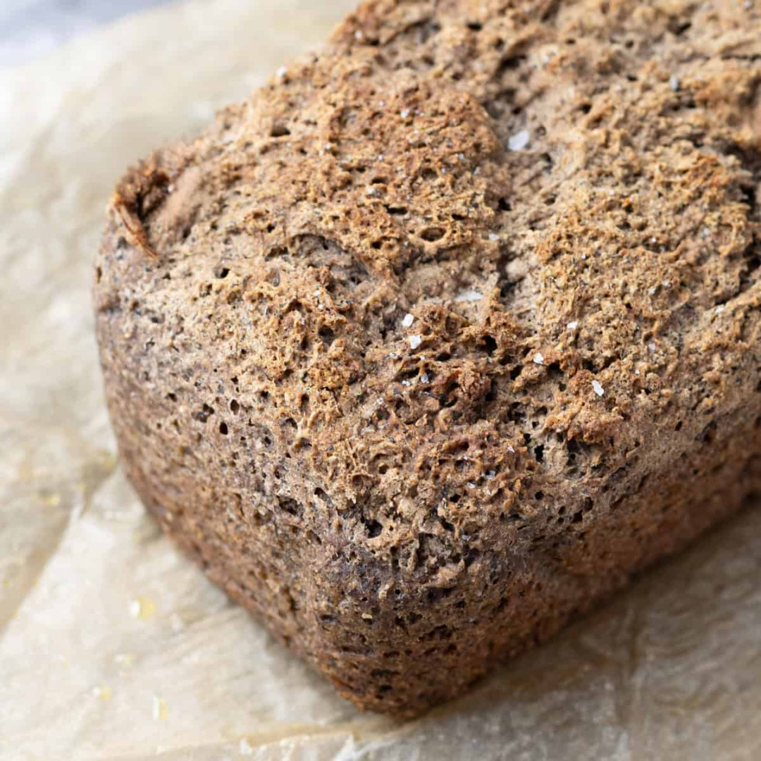 Easy Buckwheat Loaf Bread (Gluten-Free, Vegan)