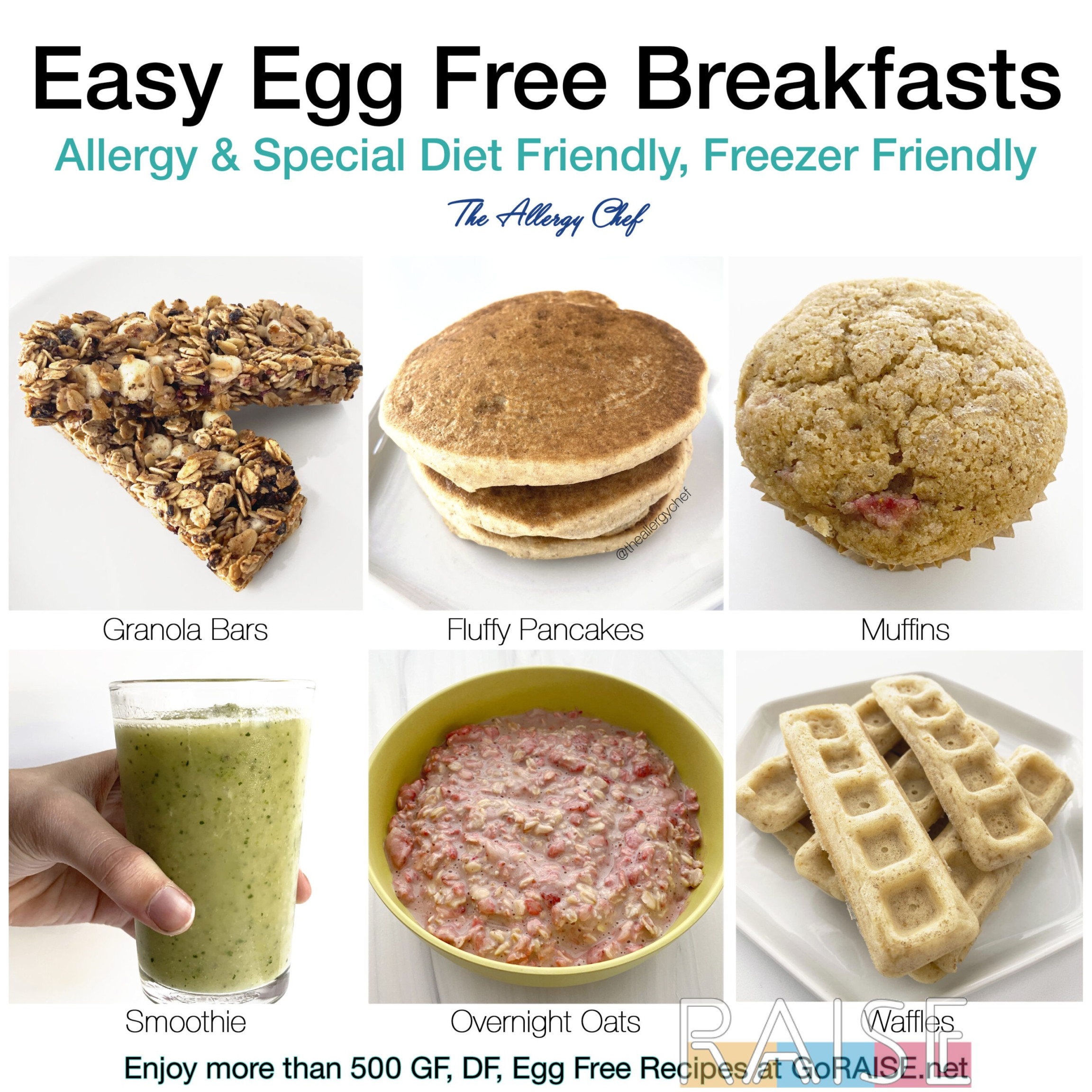 Easy Egg Free Breakfast Ideas (Gluten Free & Vegan Options Too)