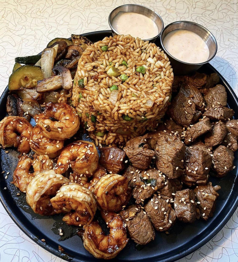 Homemade] Steak and Shrimp Hibachi : r/food