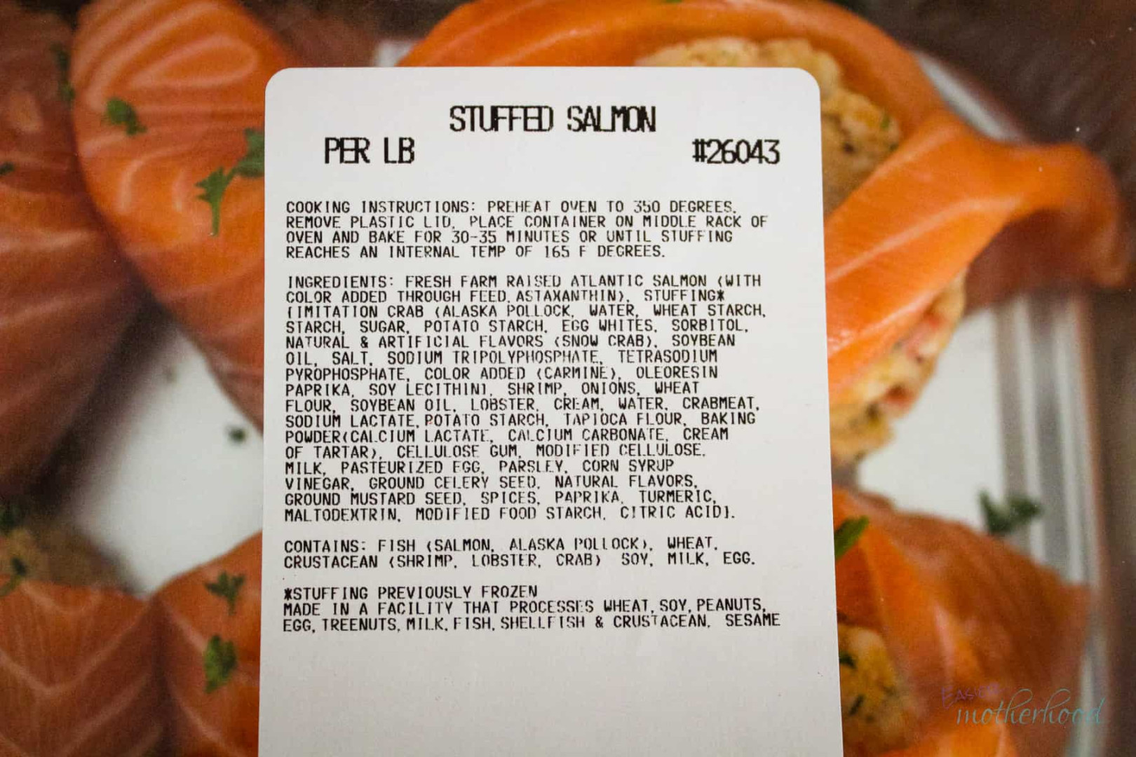 How to Cook Stuffed Salmon from Costco - The Default Cook