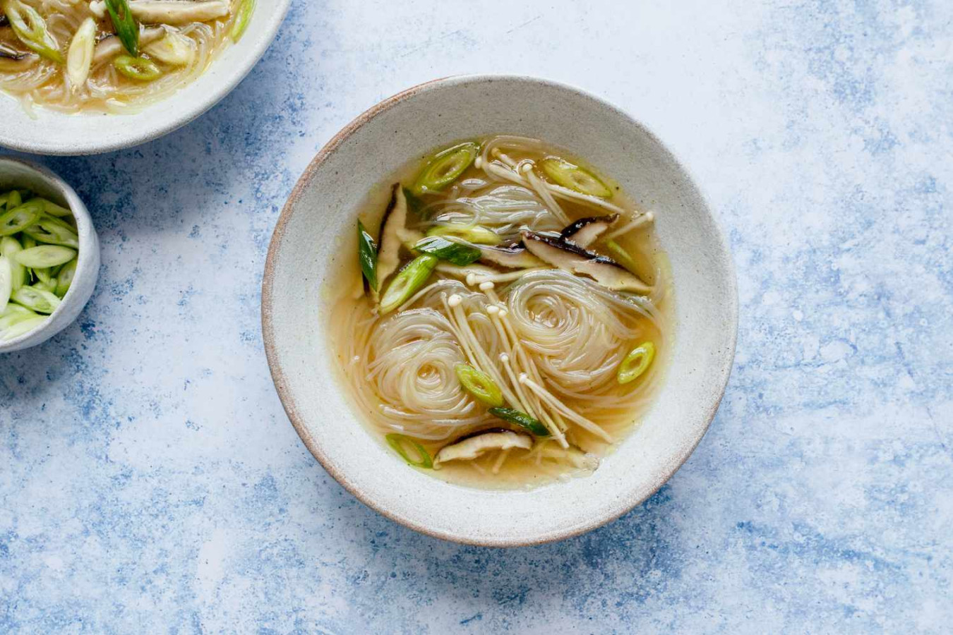 Japanese Enoki and Shiitake Mushroom Soup Recipe