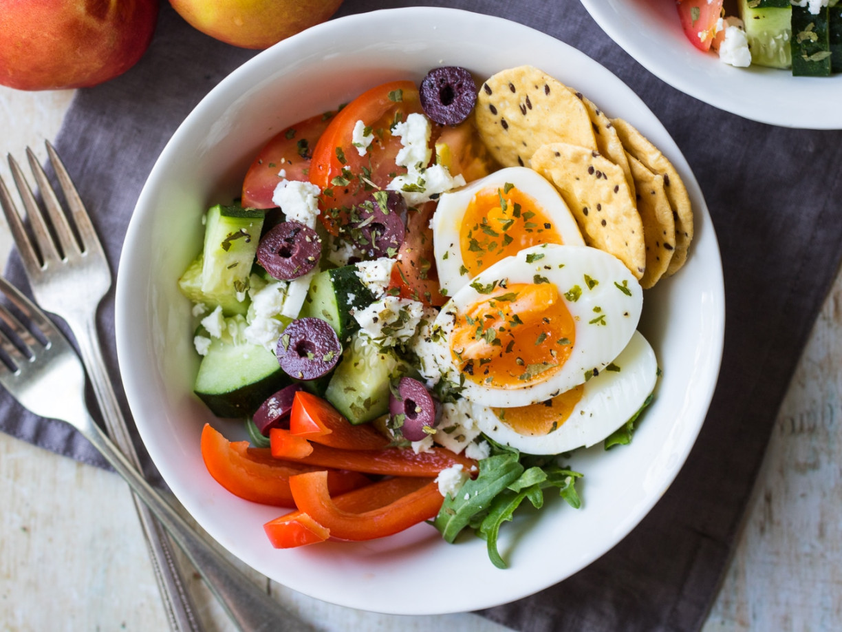 Meal Prep Breakfast Bowls Greek Style - Nourish Every Day