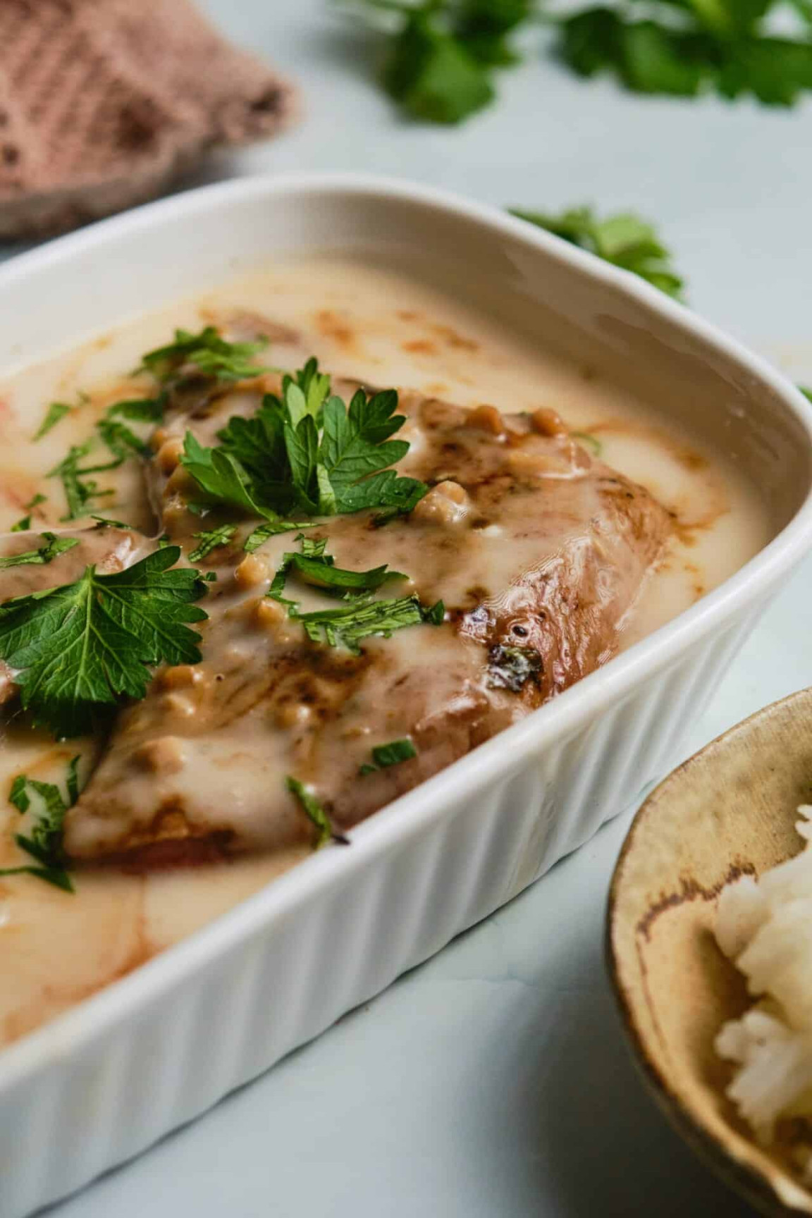 Oven Cubed Steak and Gravy