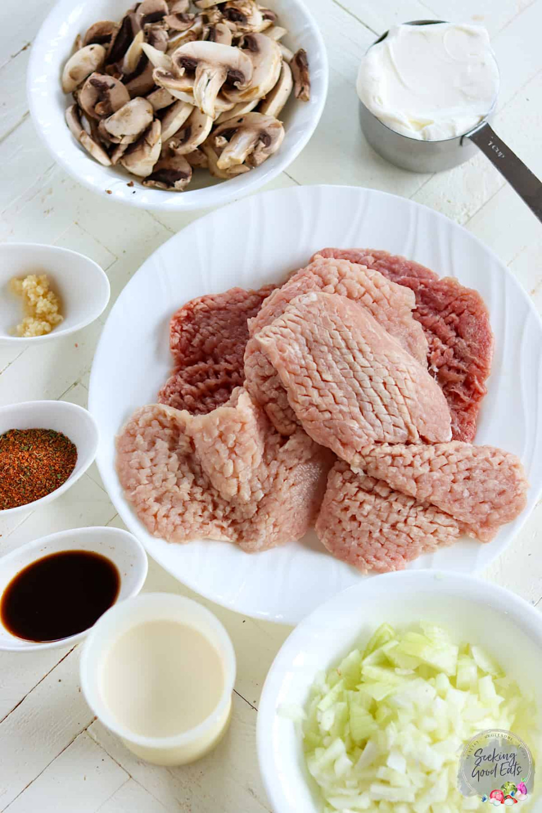 Pork Cube Steak in The Oven