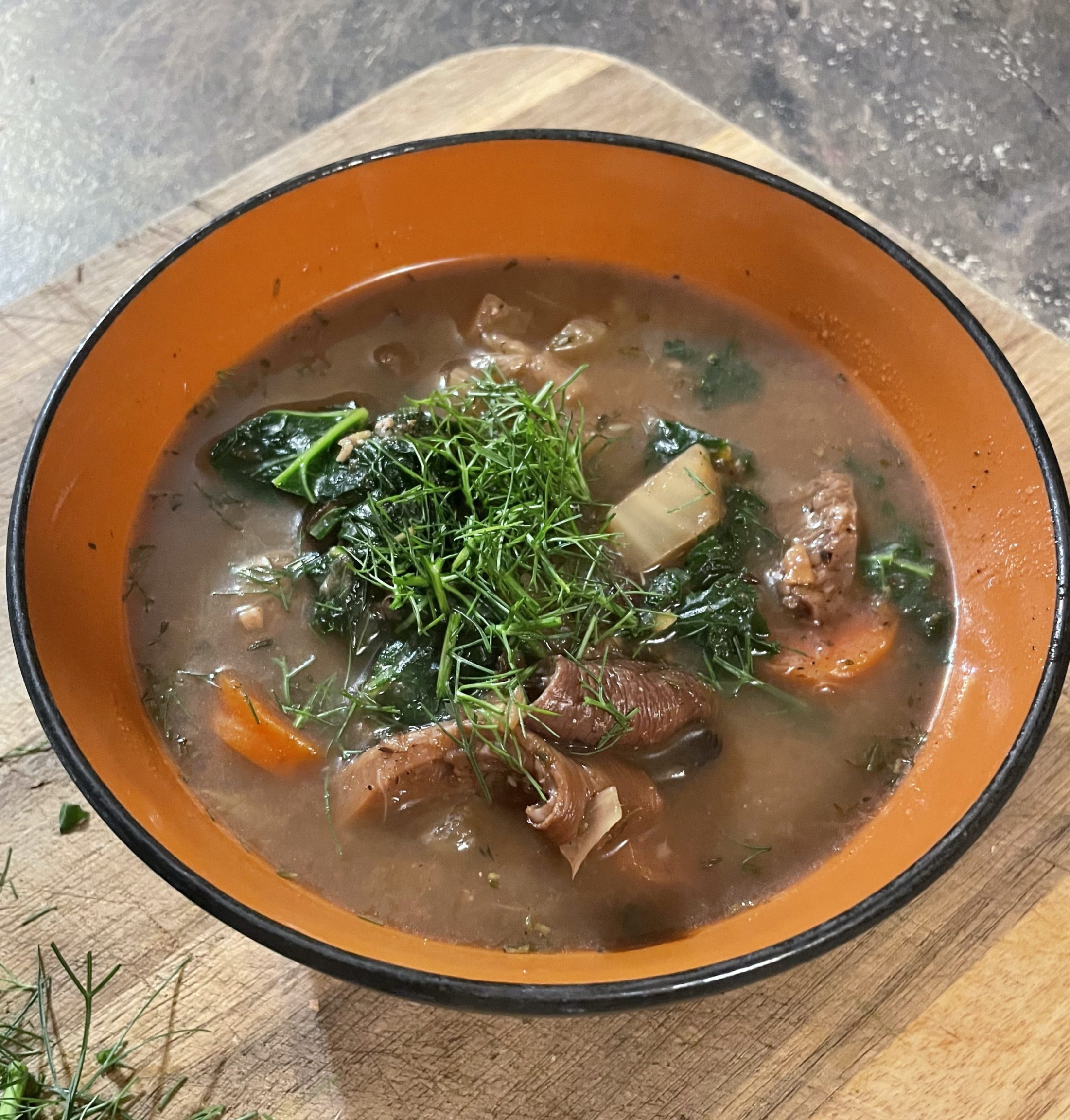 Reishi Mushroom Veggie Soup