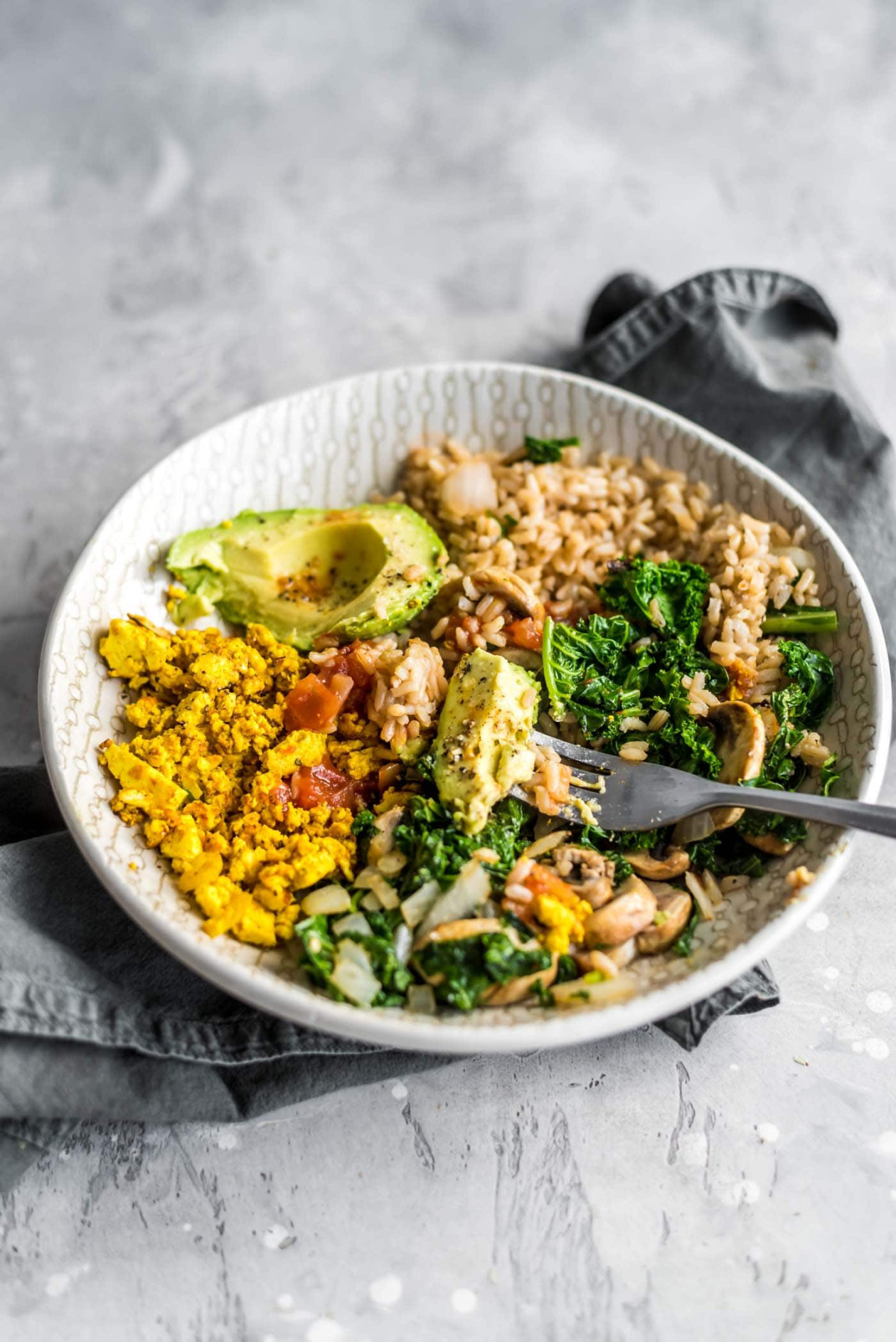 Savory Vegan Breakfast Bowl