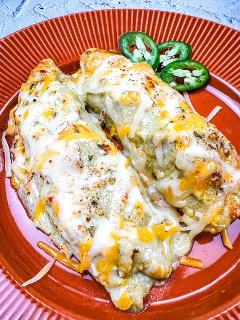 Smoked Chicken Enchiladas