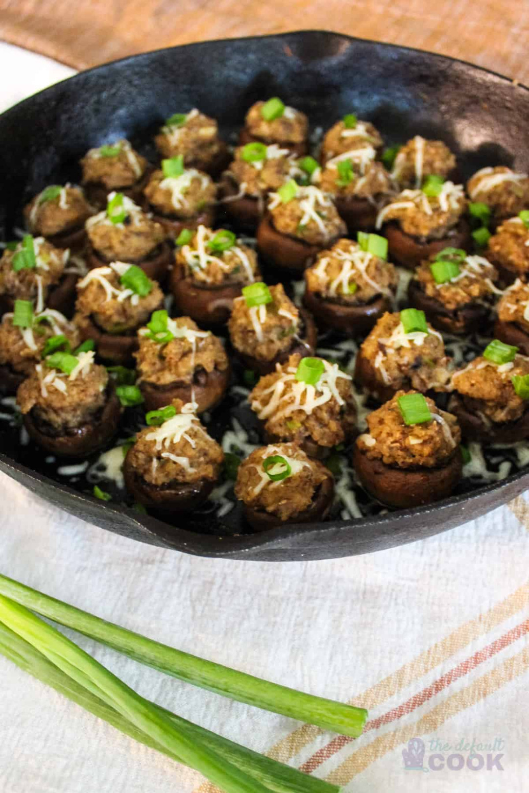 Stuffed Mushrooms - Cheesecake Factory Copycat Recipe - The