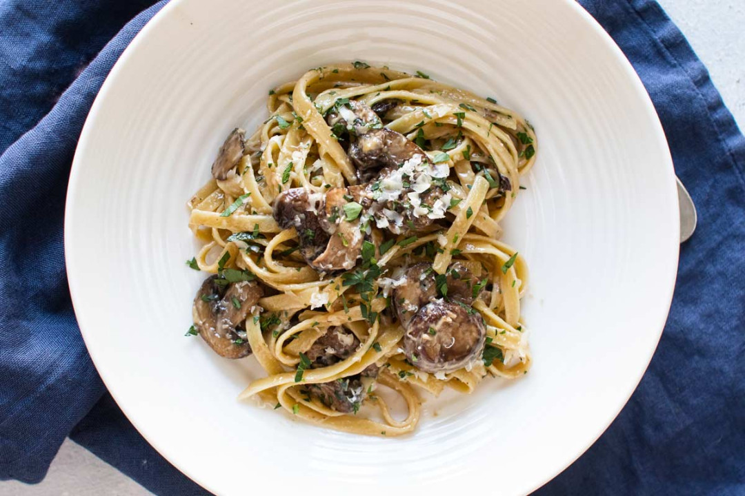 Truffle Mushroom Pasta